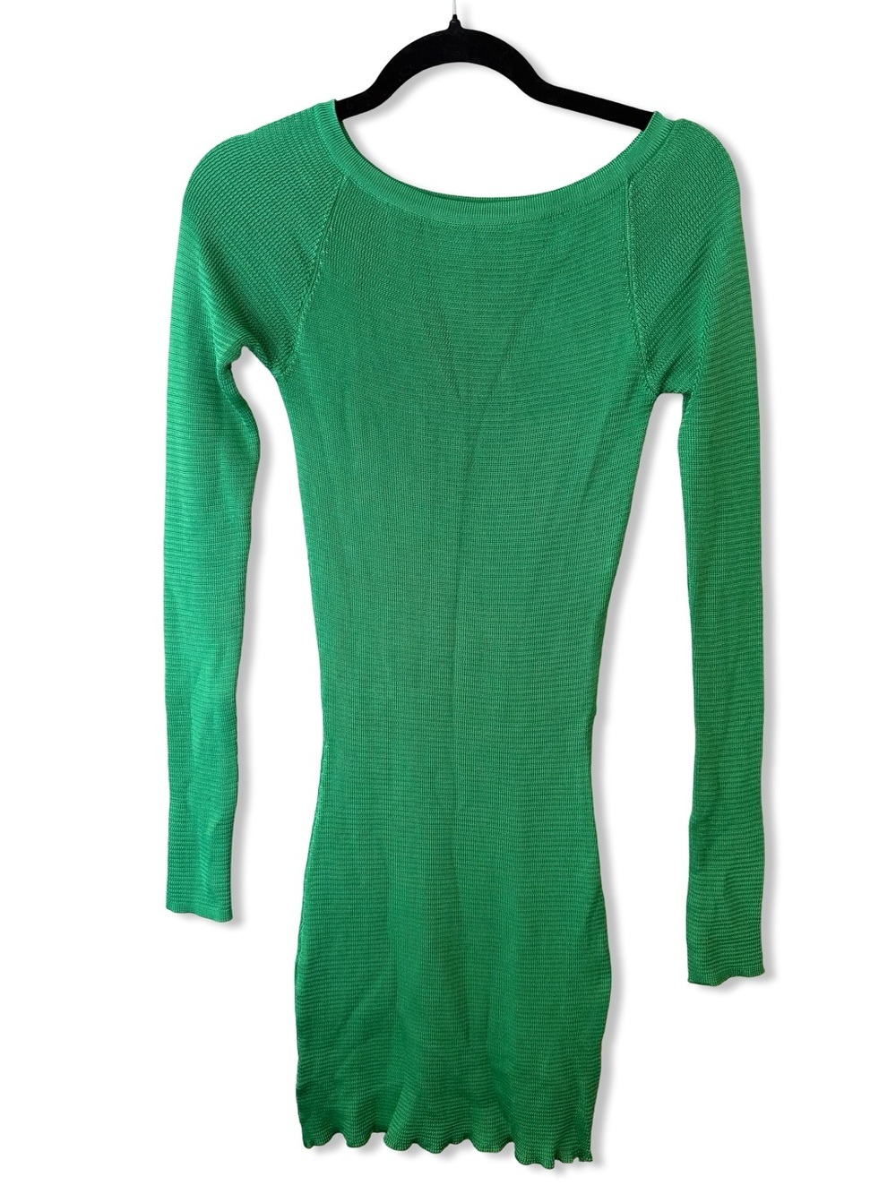 Baobab Collection Olivia dress knit mini Emerald Green Knit dress only M